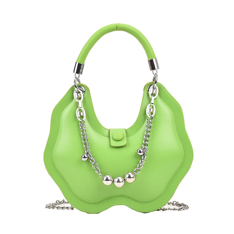 Wholesale PU Solid Color Cloud Bag